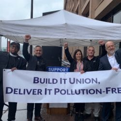 Members of Congress, Labor Leaders, and Postal and Clean Vehicle Advocates Gather to Deliver 432,794 Declarations Urging USPS to Update Its Fleet with Union-Made Electric Vehicles