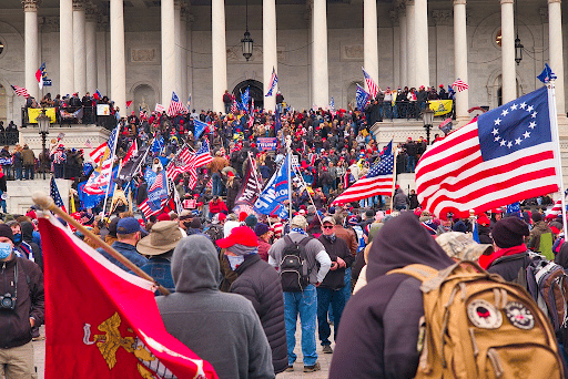 January 6 insurrection (photo: Brett Davis Flickr)