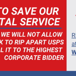 IMMEDIATE RELEASE: USPS Day of Action